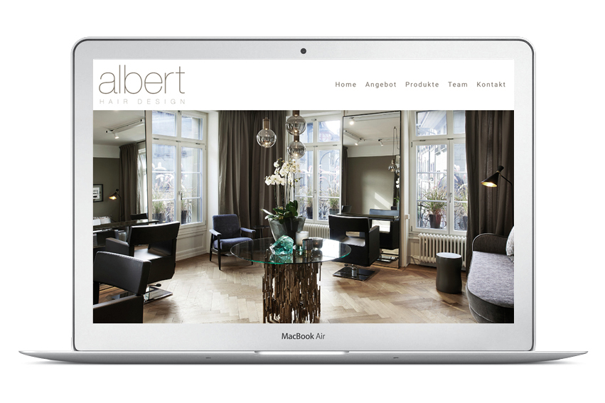 Startseite von Albert Hair Design