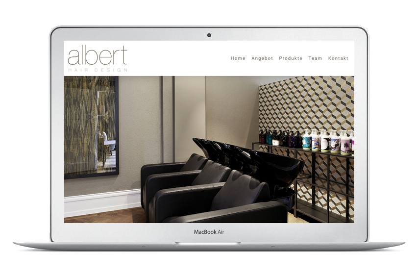 Waschplätze im Salon Albert Hair Design