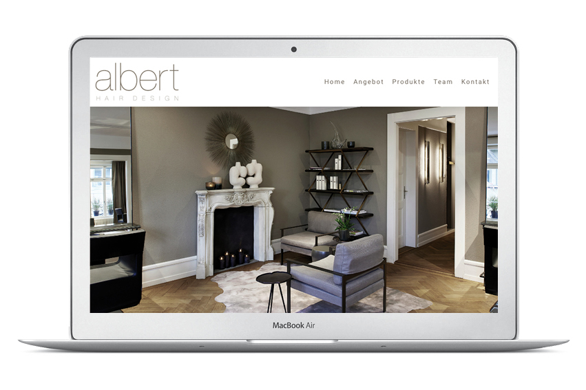Lounge im Salon Albert Hair Design