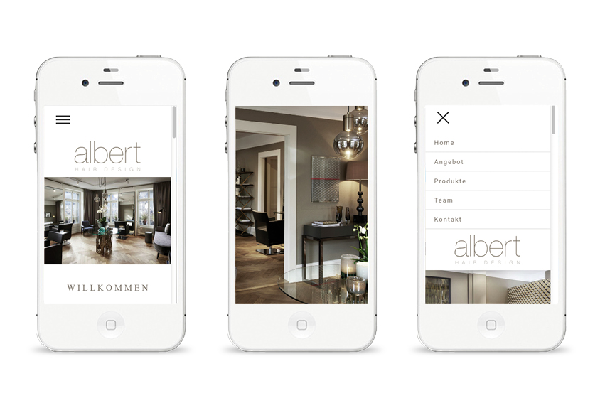 Mobile Ansichten von Albert Hair Design