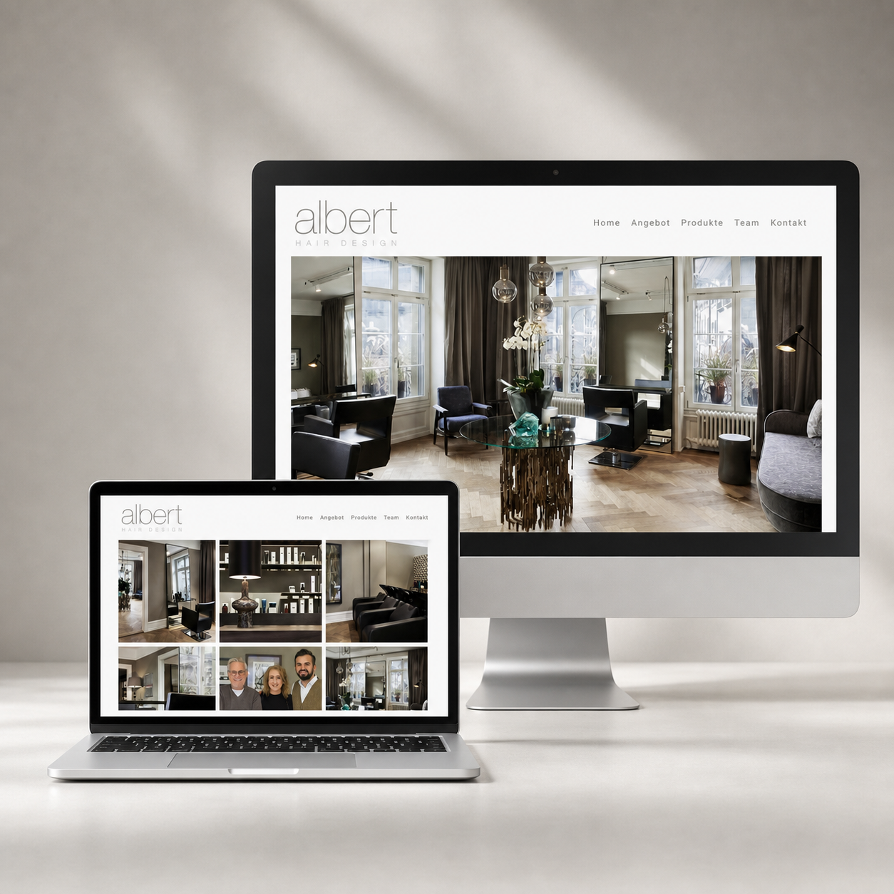 Albert Hair Design Online Design