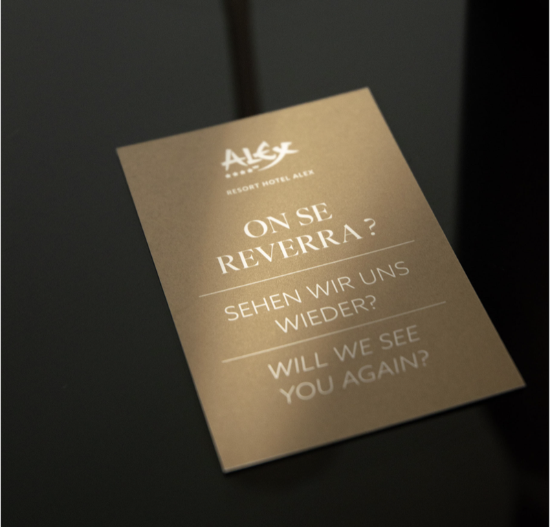 Hotel Alex Reverra Karte