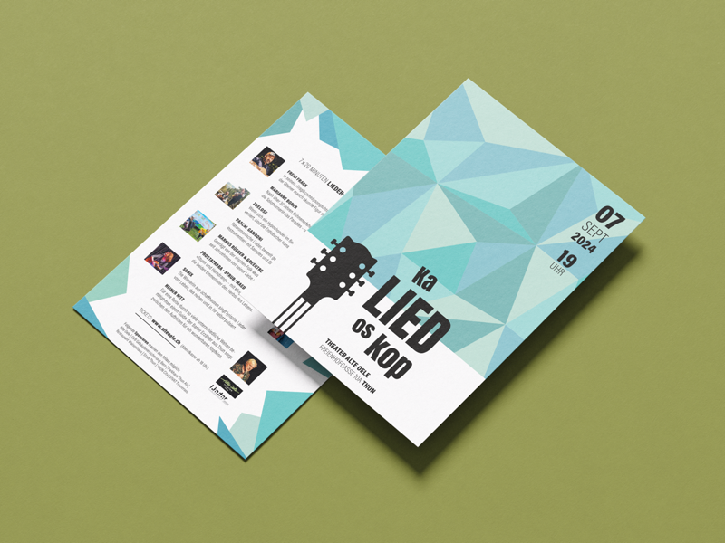 KaLIEDoskop Flyer Mockup