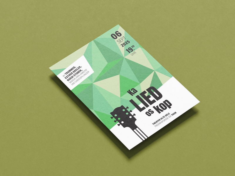 KaLIEDoskop Flyer Mockup Detail