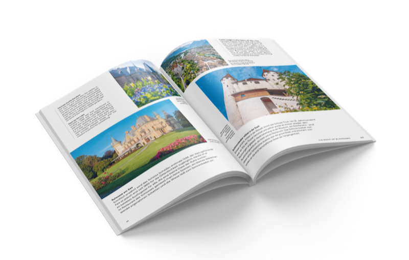Thun Exklusiv aufgeschlagenes Magazin